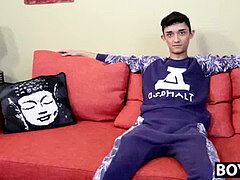 Culo, Gay, Masturbación, Flaco, Solo