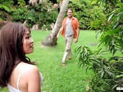 アジア人, お尻, 美女, デカ尻, ハードコア, オマンコ