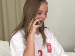18 ans, Blonde, Européenne, Masturbation, Solo, Adolescente, Jouets