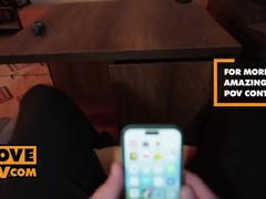 Grote mammen, Pijpbeurt, Vies, Voeten fetish, Gezichtspunt, Roodharige vrouw, Russisch, Tieten likken