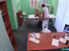 Buxom Russian Babe Swallows Cumload