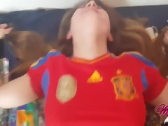 Culo, Corrida, Estilo perrito, Europeo, Sexo duro, Latina, Pequeña, Coño