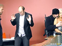 デカ尻, デカチン, ブロンド, カップル, フォアサム, 異人種間, 自然山雀, スペイン人