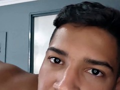 Leie, Grosser schwanz, Schwul, Latina, Masturbation, Solo