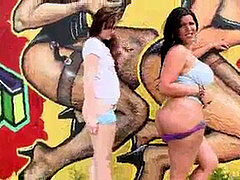 BANGBROS - Angel Cakes & Angelina Castro On AssParade.com!
