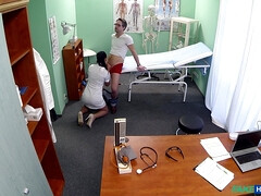 Любители, Минет, Ласковые ручки, Лизание, Медсестра, В офисе, Киски, Униформа