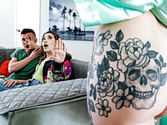 18, デカ尻, デカチン, デカパイ, フェラチオ, バック, 女 人男 人, ガリガリ