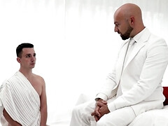 The innocent twink is ready to do everything for approval