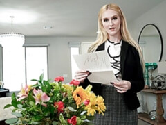 Grosser arsch, Grosser schwanz, Grosse titten, Blondine, Blasen, Hundestellung, Milf