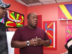 Grote lul, Grote mammen, Zwart, Bruinharig, Sperma shot, Hardcore, Moeder die ik wil neuken, Lerarin