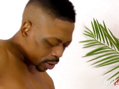 デカパイ, ブロンド, イギリス人, 巨乳な, なめる, 母, 三人, オッパイの