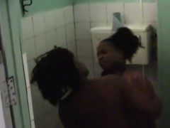 Amateur, Noire, Brunette brune, Noir ébène, Hd, Lesbienne, Douche