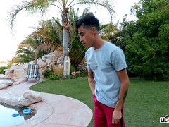 Arsch, Grosse titten, Blondine, Betrug, Küche, Latina, Öl, Dürr