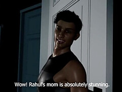 デカ尻, デカパイ, インド人, 熟年, 母, オマンコ, 息子, バイブレーター