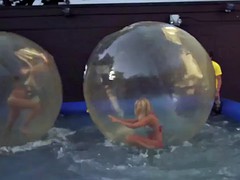 Badass babes in topless learned jetski