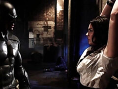 Leie, Grosser schwanz, Grosse titten, Blasen, Fesselspiele, Frau frau mann, Hardcore, Latex