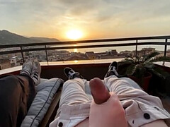 Paar, Spermaladung, Weibliche domination, Handjob, Im freien, Pov, Öffentlich, Jungendliche (18+)