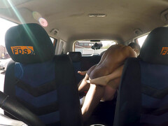 Leie, Arsch, Blasen, Auto, Hundestellung, Interrassisch, Büro, Im freien