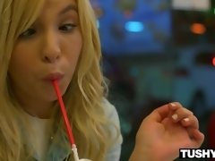 Grote lul, Blond, Pijpbeurt, Gapende, Hd, Spuiten, Tiener, Speelgoed