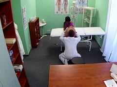 Spontaneous fuck from the doctor for a horny patient
