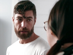 69, Anal, Chambre à dormir, Gros seins, Sucer une bite, Queue, Cheveux courts, Chaussettes