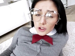 Sucer une bite, Brunette brune, Hard, Hd, Pov, Chatte, Soeurs, Sous la jupe