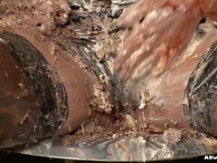 Pelea de gatas, Comida, Satén, Mojado