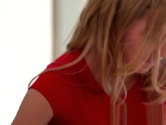 Kont, Mooi, Grote lul, Blond, Hondjeshouding, Sperma in gezicht, Natuurlijk, Tiener