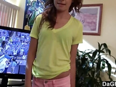 Sucer une bite, Tir de sperme, Doigter, Hard, Pov, Chevaucher, Adolescente, Serré