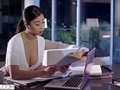 Asiático, Mamada, Estilo perrito, Peludo, Pajear, Tetas naturales, Coño, Adolescente