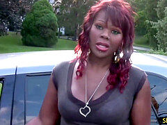 Gros cul, Voiture, De plein air, Transsexuelle