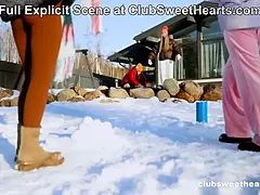 18 años, Hd, Lamidas, Desnudo, Coño, Adolescente, Apretado, Tetas