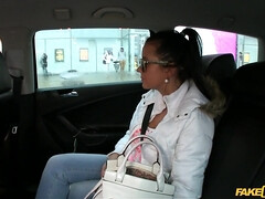 Brunette Teen Beauty Goes Gaga Over Cock And Cash - quick car sex for money