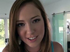 美女, キス, 下着, ハメ撮り