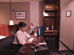 Enthousiasteling, Mooi, Grote mammen, Chinees, Sperma, Shemale