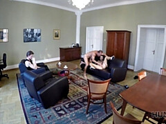 Leie, Braunhaarige, Paar, Gehörnter ehemann, Hd, Geld, Realität, Jungendliche (18+)