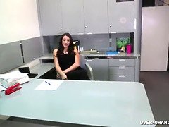 Spermaladung, Handjob, Milf, Nudist, Büro, Pov