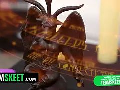 Compilatie, Hd, Dwerg, Roodharige vrouw, Ruw, Mager, Taboe, Trio