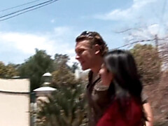 Grosser arsch, Blasen, Braunhaarige, Schwanz, Handjob, Hardcore, Latina, Mutti