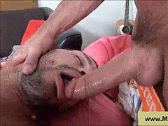 Anal, Sucer une bite, Brunette brune, Gorge profonde, Homosexuelle, Massage, Huilée, Rasée