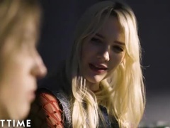 Braunhaarige, Behaart, Lesbisch, Lecken, Höschen, Muschi, Jungendliche (18+)