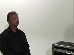 ぽっちゃり, デカパイ, 黒人, フェラチオ, ぽちゃ, Hd, 熟年, 母
