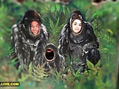 お尻, デカ尻, デカチン, 女, Hd, ラティーナ, オーガズム, 姉妹