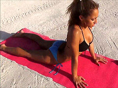 sumptuous Yoga on the beach