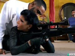 黒人, フェラチオ, 茶髪の, ダブル開発, 乱交, グループ, 異人種間, ポルノスター