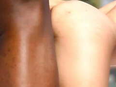 Asiatisch, Grosser schwanz, Schwarz, Süss, Pool