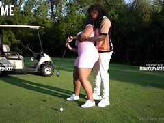 Black BBW Screwed On A Caddy