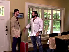 Mooi, Grote lul, Shemale, Tieten likken