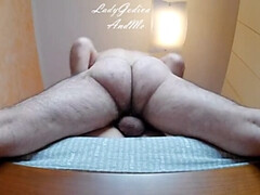 Anal, Gros cul, Couple, Tir de sperme, Poilue, Fait maison, Italienne, Nue