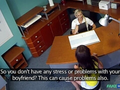 Доктор, Пальцем, Лизание, Медсестра, В офисе, Киски, Униформа, Подглядывание